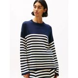 Tommy Hilfiger Lyocell Sılk Rlx C-Nk Ls Swt Kadın Kazak Ww0ww444760a4