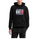 Tommy Hilfiger Marka Logolu Kapüşonlu Sweatshirt, 2XL, DM0DM22092, Lacivert, erkek