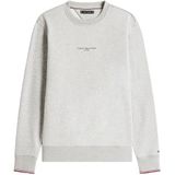 Tommy Hilfiger Marka Logolu Pamuklu Kapüşonlu Sweatshirt, XL, MW0MW33639, Gri, erkek