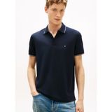 Tommy Hilfiger Mavi Erkek Polo T-Shirt MW0MW37310DW5_PERFORMANCE Jersey Re