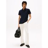 Tommy Hilfiger Mavi Erkek Polo T-Shirt MW0MW40308DW5_CUFF Interest Slım Fı