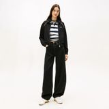 Tommy Hilfiger Mid Rise Barrel Kadın Mavi Pantolon