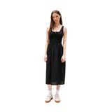 Tommy Hilfiger Midi Elbise, L, DW0DW20881, Siyah, Kadın