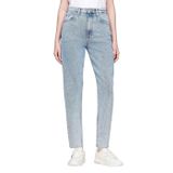 Tommy Hilfiger mom jean uh tpr cg4114 co Kadın Kot Pantolon denim light 28W / 30L