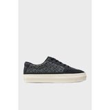 Tommy Hilfiger Monogramlı Sneaker Ayakkabı Bayan Ayakkabı FW0FW08331 Bds - 2J9-Siyah