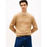 Tommy Hilfiger MW0MW28046 Pima Org Ctn Cashmere Crew Erkek Kazak - Sarı - 2XL