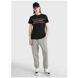 Tommy Hilfiger MW0MW30035BDS Bisiklet Yaka Siyah Erkek T-Shirt