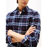 Tommy Hilfiger Mw0mw40894 Brushed Oxford Check Rf Erkek Gömlek