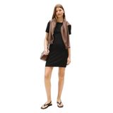 Tommy Hilfiger New Cody Slim kısa elbise, pamuklu kadın elbisesi, siyah (Black), M