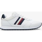 Tommy Hilfiger New Runner Eva Leather Erkek Beyaz Sneaker