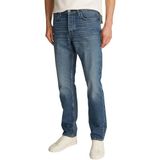 Tommy Hilfiger Normal Bel Eskitme Detaylı Straight Fit Jeans - Şık Ve Rahat Tasarım, 35/32, MW0MW37827, Mavi, Erkek