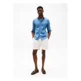 Tommy Hilfiger Normal Gömlek Yaka Mavi Erkek Gömlek MW0MW39766C5E_DC DENIM SHIRT