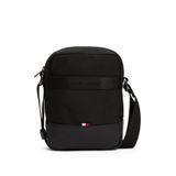 Tommy Hilfiger Nylon Postacı Çantası, Mini, AM0AM13472, Siyah, Erkek