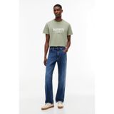 Tommy Hilfiger Otis Straight BJ0155 Mavi Erkek Jean