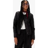 Tommy Hilfiger Padded Regular Quilted Kadın Siyah Puffer Mont - BDS-Siyah - XS