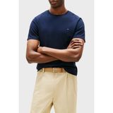 Tommy Hilfiger Pamuk Regular Fit Bisiklet Yaka T Shirt Erkek T Shirt MW0MW37508 Dw5 - 2XL - Lacivert