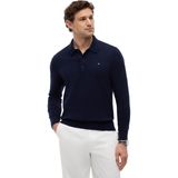 Tommy Hilfiger Pamuk ve Kaşmir Karışımlı Düğmeli Polo Yaka Kazak Erkek KAZAK MW0MW36519 DW5