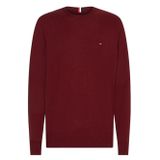 Tommy Hilfiger Pamuk ve Kaşmir Karışımlı Regular Fit Bisiklet Yaka Kazak Erkek KAZAK MW0MW28046 XIH