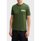 Tommy Hilfiger Pamuklu Regular Fit Bisiklet Yaka Logolu T Shirt Erkek T SHİRT MW0MW41463 L01
