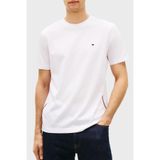 Tommy Hilfiger Pamuklu Regular Fit Logolu Bisiklet Yaka T Shirt Erkek T SHİRT MW0MW42393 YBR