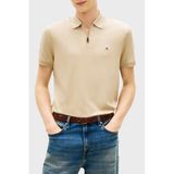 Tommy Hilfiger Pamuklu Regular Fit Logolu Fermuarlı Polo Yaka T Shirt Erkek POLO YAKA T SHİRT MW0MW42758 RBT