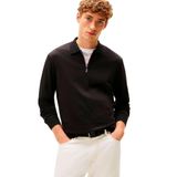Tommy Hilfiger Pamuklu Regular Fit Logolu Polo Yaka Sweat Erkek POLO YAKA SWEAT MW0MW40302 BDS