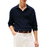 Tommy Hilfiger Pamuklu Regular Fit Logolu Polo Yaka Sweat Erkek POLO YAKA SWEAT MW0MW40444 DW5