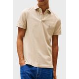 Tommy Hilfiger Pamuklu Slim Fit Polo Yaka T Shirt Erkek Polo Yaka T Shirt MW0MW17771 Rbt - Kum