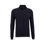 Tommy Hilfiger Pamuklu Triko Hırka, S, TYCE20D65A2631BEBD5B84100, Triple Black, Erkek S