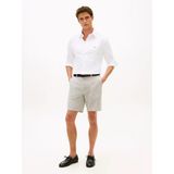 Tommy Hilfiger Performance Pıque Oxford Erkek Beyaz Uk Gömlek - Mw0mw41781