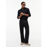 Tommy Hilfiger Pıgment Dyed Lı Solıd Rf Shırt Erkek Siyah Gömlek - Mw0mw41530