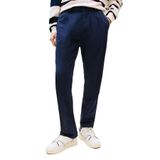 Tommy Hilfiger Pilili Rahat Konik Kesim Pantolon, 32/32, DM0DM21705, Dark Night Navy, Erkek