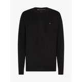 Tommy Hilfiger Pıma Ctn Cash Structure Crew Erkek Siyah Kazak - Mw0mw40449