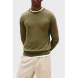 Tommy Hilfiger Pıma Org Ctn Cashmere Crew Neck Erkek Yeşil Kazak - Mw0mw28046