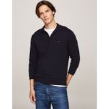 Tommy Hilfiger Pıma Org Ctn Cashmere Ls Polo Erkek Mavi Kazak - Mw0mw36519