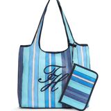 Tommy Hilfiger Plaj Çantası, Standart, 5003346866, Mavi, Kadın