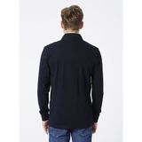 Tommy Hilfiger Polo Yaka Regular Fit Düz Mavi Erkek T-Shirt - 2XL