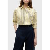 Tommy Hilfiger Poplin Çizgili Boxy Gömlek Kadın Gömlek WW0WW49940 0fr - 36 - Sarı