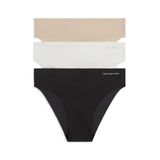 Tommy Hilfiger Raw Cut Micro 3-Pack Brazilian Kadın Brazilian Külot Ivory/Misty Blush/Black XS
