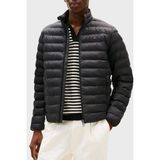 Tommy Hilfiger Regular Fit Dik Yaka Kapitoneli Mont Erkek Mont MW0MW39990 Bds - Siyah