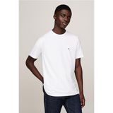 Tommy Hilfiger Regular Fit Esnek Teknik Kumaş T-Shirt, 2XL, MW0MW37313, White, Erkek