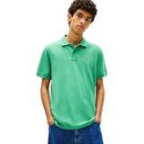 Tommy Hilfiger Regular Fit Essential Polo Yaka T-shirt, L, DM0DM22711, Yeşil, Erkek