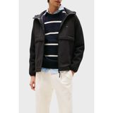 Tommy Hilfiger Regular Fit Kapüşonlu Yaka Logolu Ceket Erkek Ceket MW0MW39870 Bds - Siyah