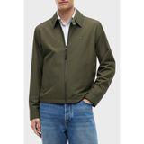 Tommy Hilfiger Regular Fit Klasik Yaka Su Itici Mont Erkek Mont MW0MW40582 Rbn - Koyu Haki - XL