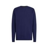 Tommy Hilfiger Regular Fit Monogram Logolu Esnek Sweatshirt, S, MW0MW39397, Preppy Navy, erkek