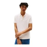 Tommy Hilfiger Regular Fit Polo Yaka T-Shirt Ivory Petal, L, MW0MW33167Z00, Ivory Petal, Erkek