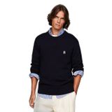 Tommy Hilfiger Regular Fit Uzun Kollu Kazak, S, MW0MW33505, Kırmızı, Erkek