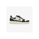 Tommy Hilfiger Retro Basket Erkek Siyah Spor Ayakkabı
