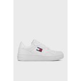 Tommy Hilfiger Retro Deri Sneaker Ayakkabı Erkek Ayakkabı Em0Em01395 Ybr - Beyaz