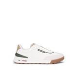 Tommy Hilfiger Retro Runner Mix Spor Ayakkabı, 41, FM0FM05721Z00, Fildişi, Erkek